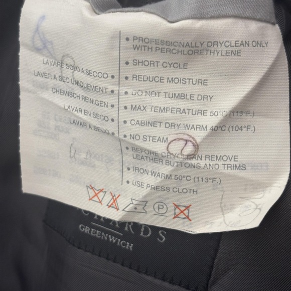 Ermenegildo Zegna Sport Coat‎ Mens 42R Gray Glen Plaid Wool Cashmere 2 Button - Picture 7 of 16